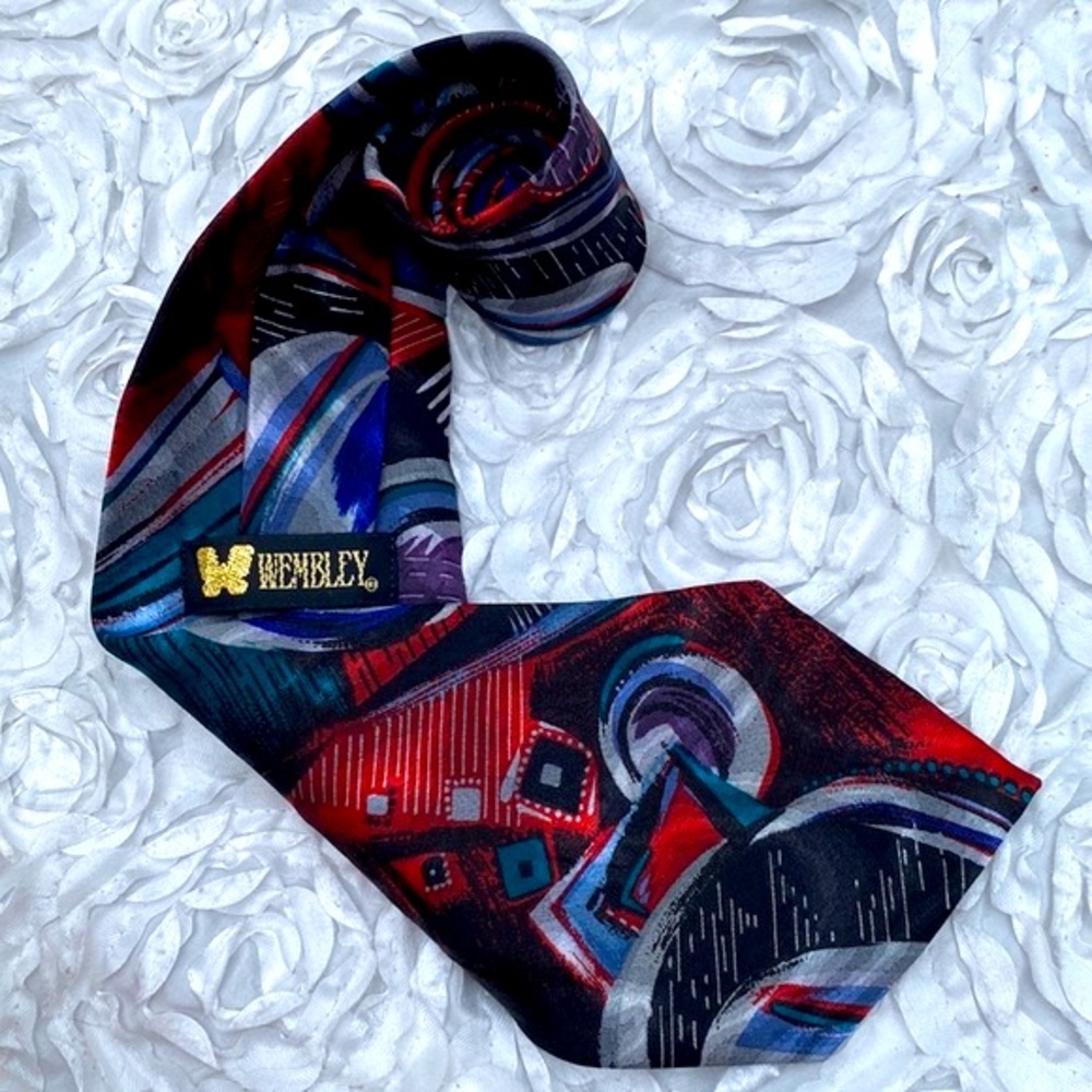 New Wembley mens retro tie